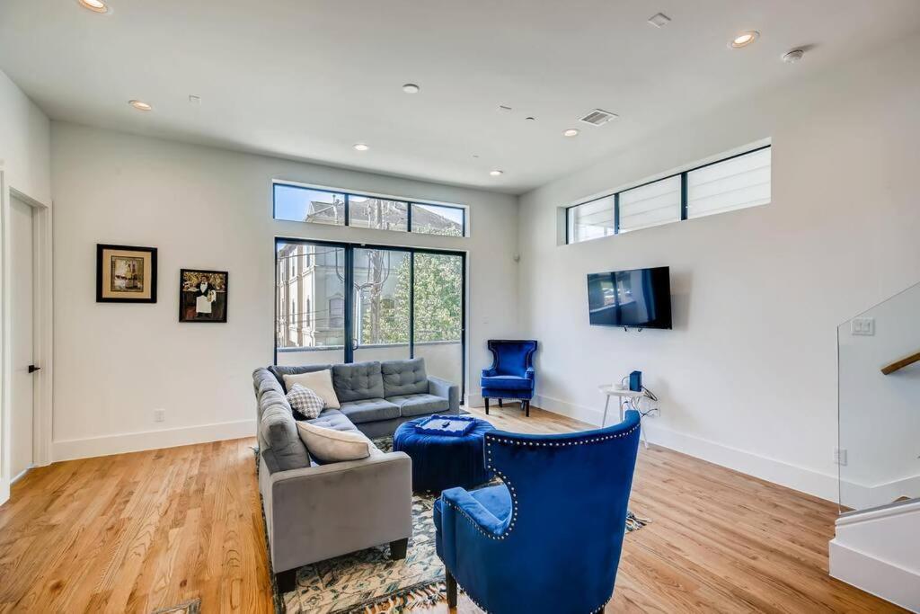 4 Story Home Mins To Downtown Houston With City Views Екстер'єр фото