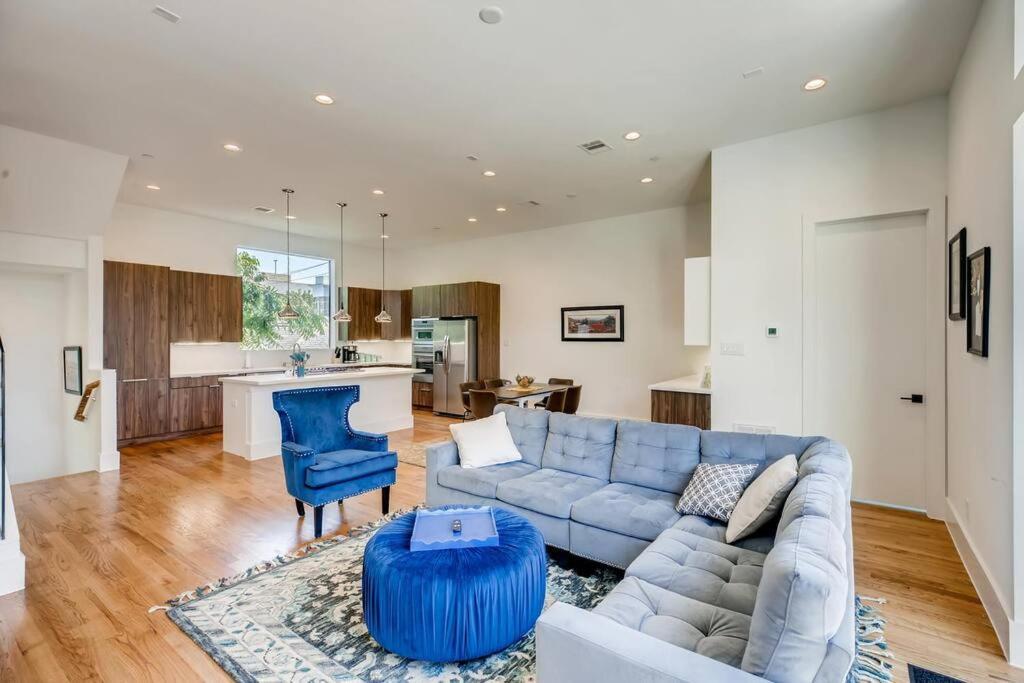 4 Story Home Mins To Downtown Houston With City Views Екстер'єр фото